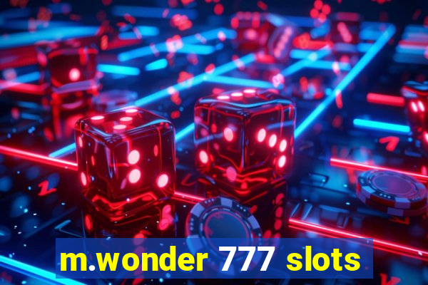 m.wonder 777 slots